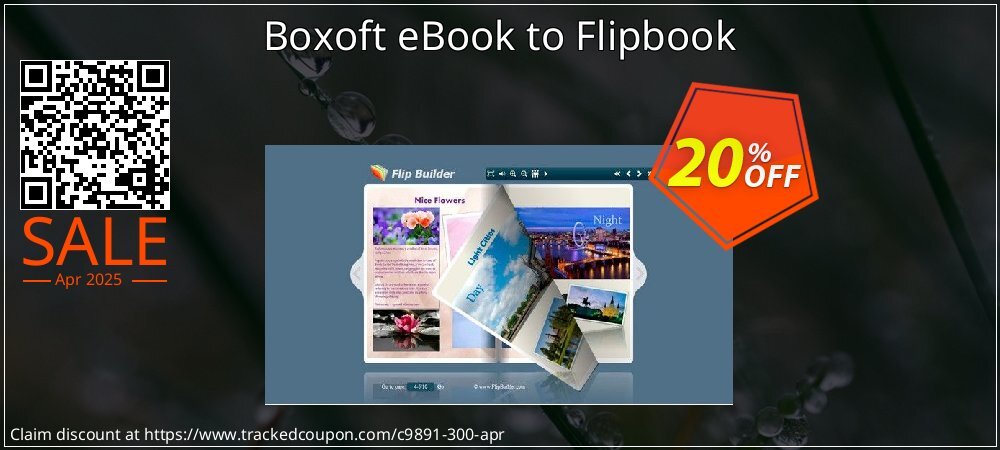 Boxoft eBook to Flipbook coupon on World Backup Day offering discount