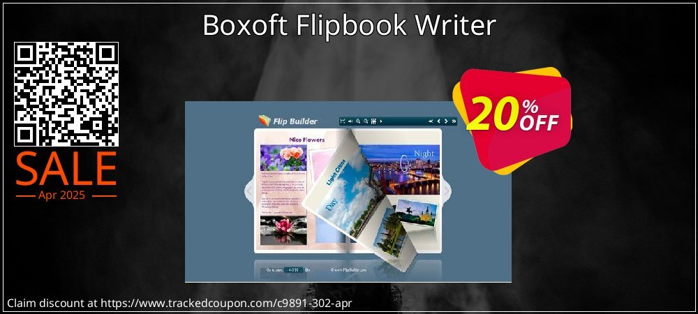 Boxoft Flipbook Writer coupon on April Fools' Day discounts