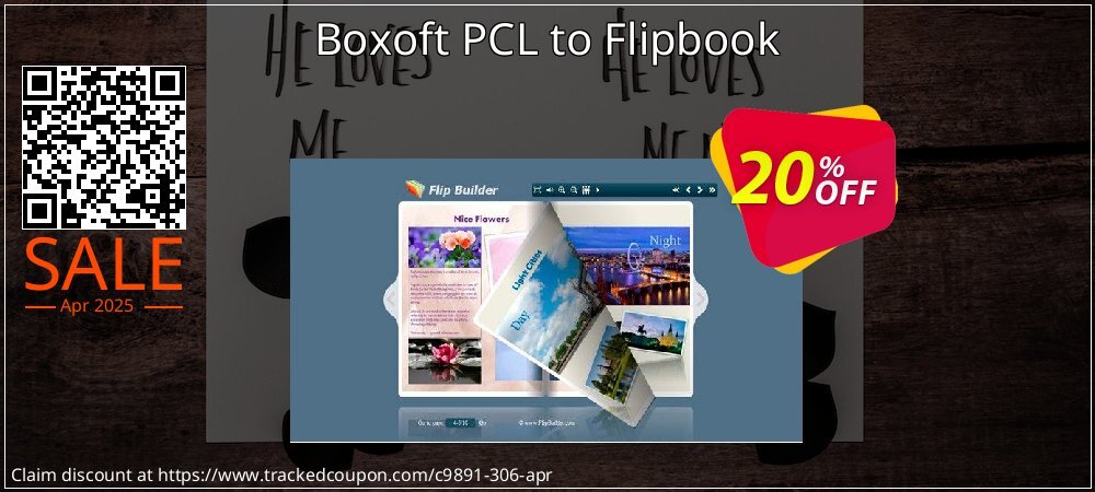 Boxoft PCL to Flipbook coupon on World Party Day offer