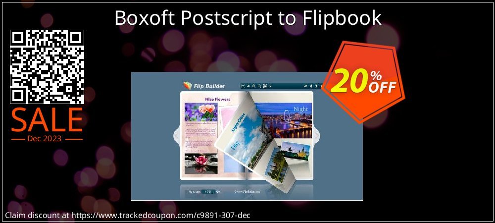 Boxoft Postscript to Flipbook coupon on April Fools' Day discount