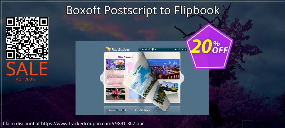 Boxoft Postscript to Flipbook coupon on April Fools' Day discount