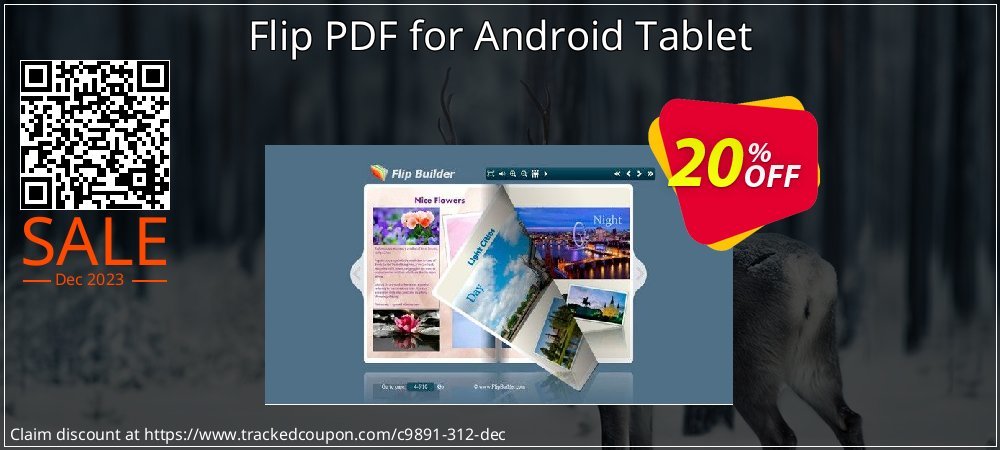 Flip PDF for Android Tablet coupon on April Fools' Day promotions