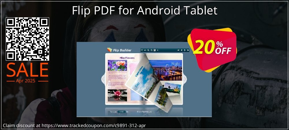 Flip PDF for Android Tablet coupon on April Fools' Day promotions