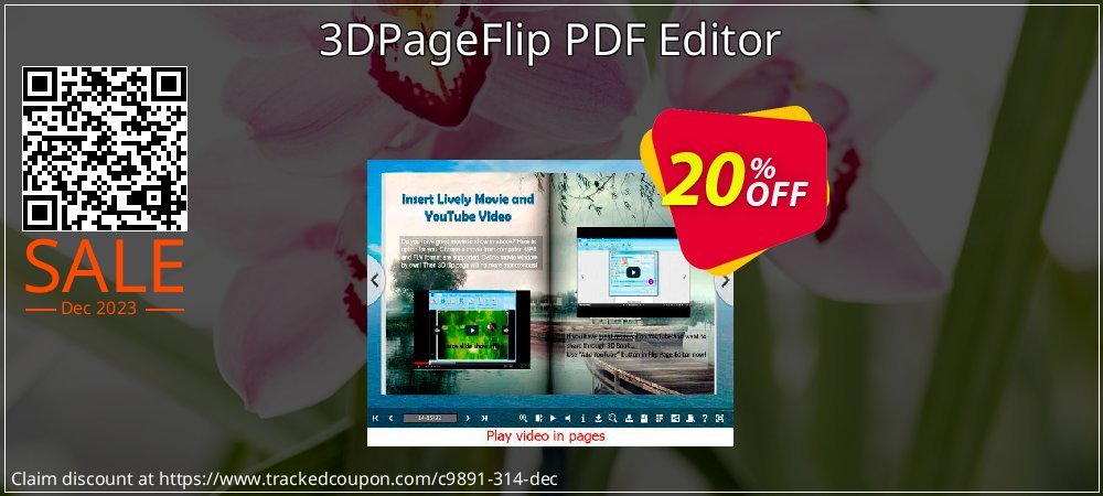 3DPageFlip PDF Editor coupon on National Smile Day offer