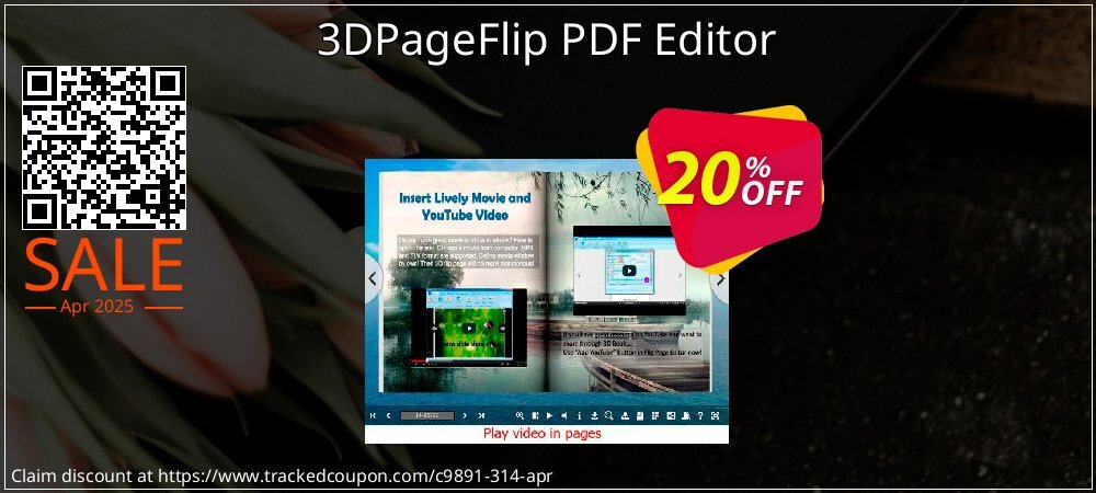 3DPageFlip PDF Editor coupon on National Smile Day offer