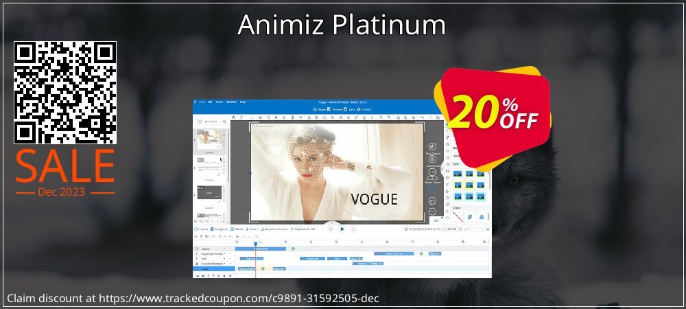 Animiz Platinum coupon on Radio Day sales