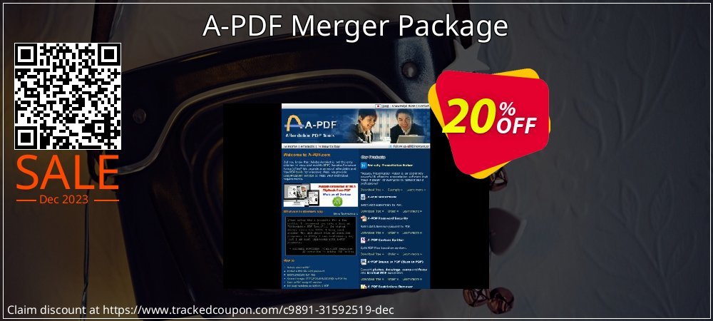 A-PDF Merger Package coupon on World Password Day offer