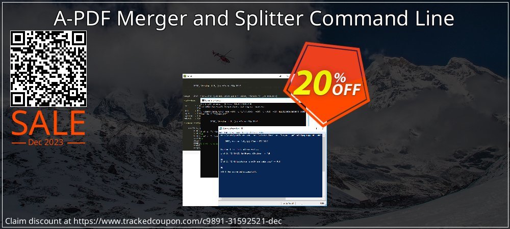 A-PDF Merger and Splitter Command Line coupon on Work Like a Dog Day discounts