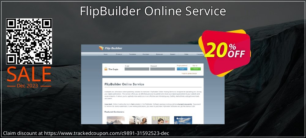 FlipBuilder Online Service coupon on Easter Day offering sales