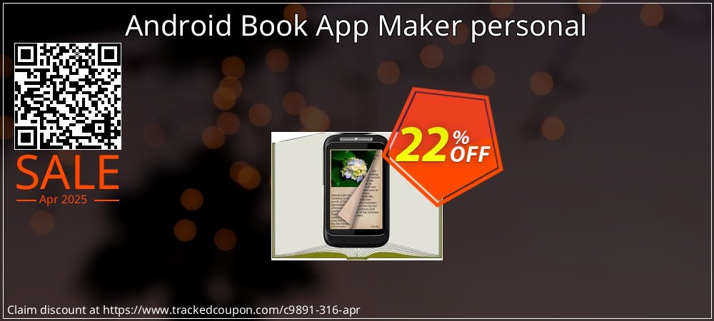 Android Book App Maker personal coupon on Palm Sunday offer