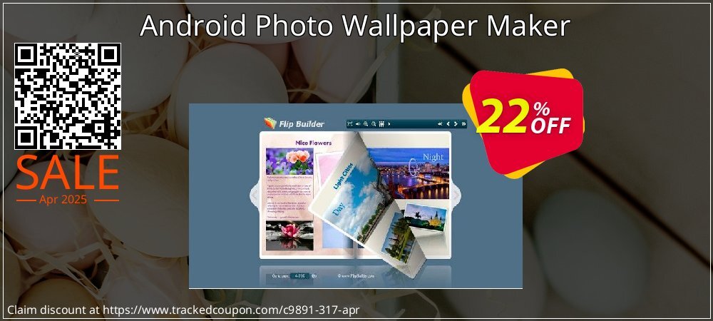 Android Photo Wallpaper Maker coupon on April Fools' Day offering discount