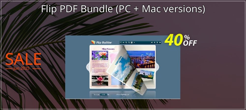 Flip PDF Bundle - PC + Mac versions  coupon on Constitution Memorial Day sales