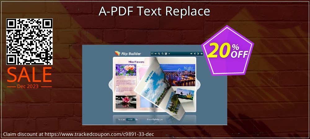 A-PDF Text Replace coupon on National Pizza Party Day sales