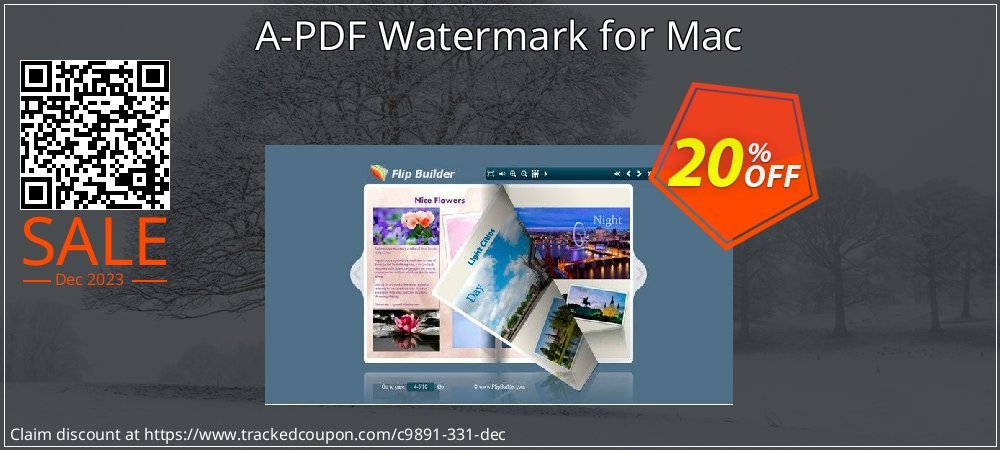 A-PDF Watermark for Mac coupon on National Cleanup Day offering sales