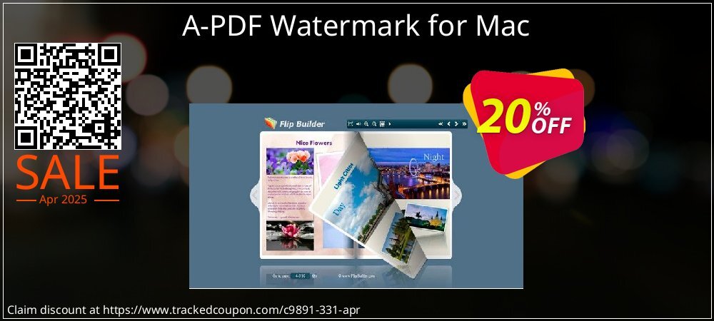 A-PDF Watermark for Mac coupon on World Whisky Day deals