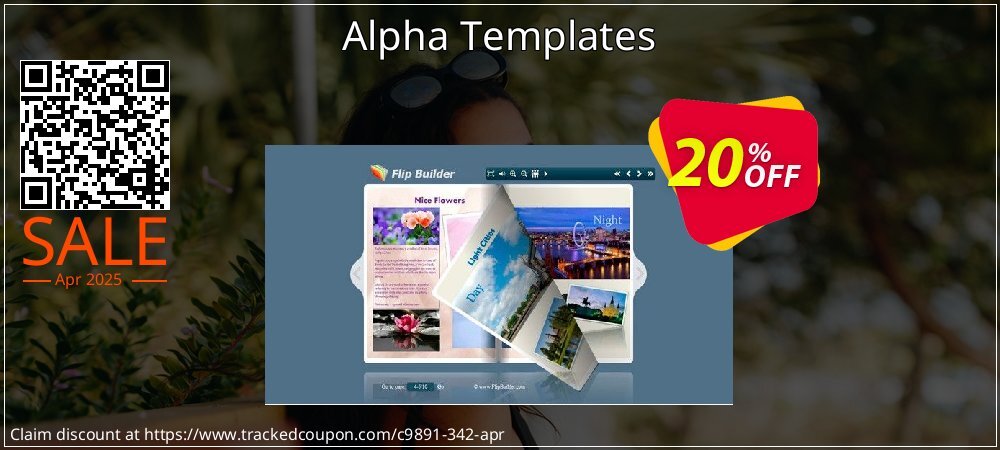 Alpha Templates coupon on April Fools Day deals