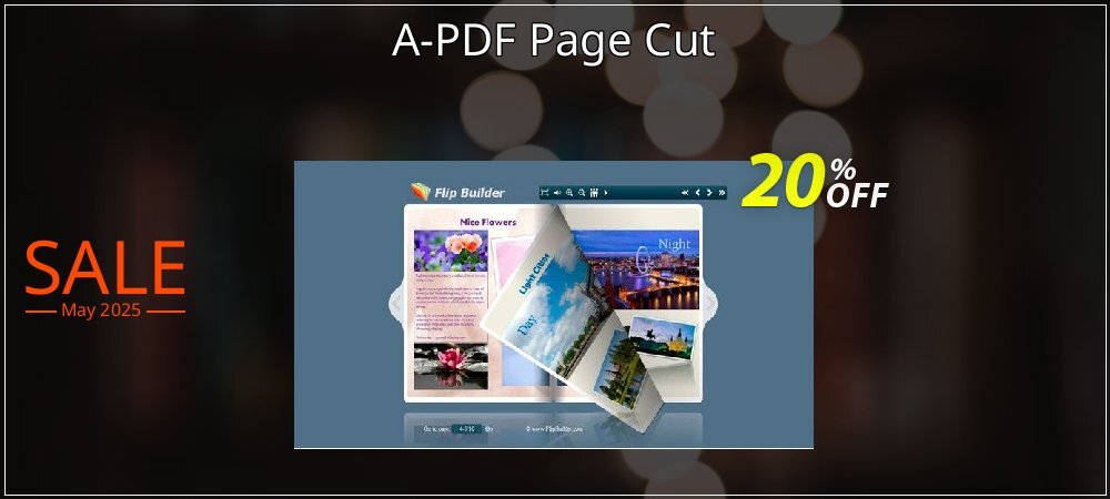 A-PDF Page Cut coupon on World Backup Day sales