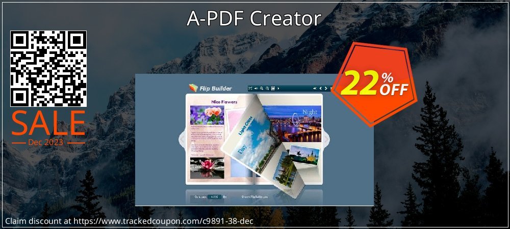 A-PDF Creator coupon on National Pizza Party Day offering sales