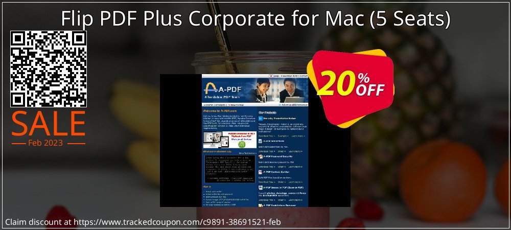 Flip PDF Plus Corporate for Mac - 5 Seats  coupon on Lover's Day promotions