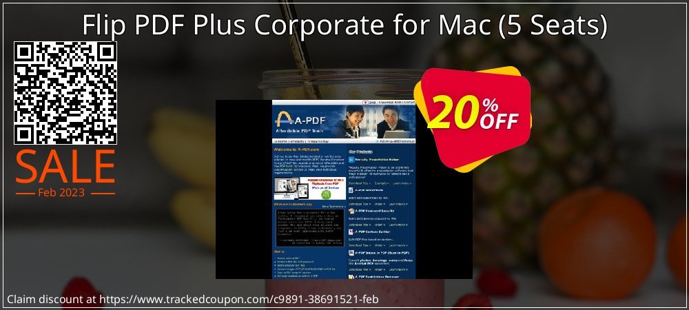 Flip PDF Plus Corporate for Mac - 5 Seats  coupon on World Whisky Day offer