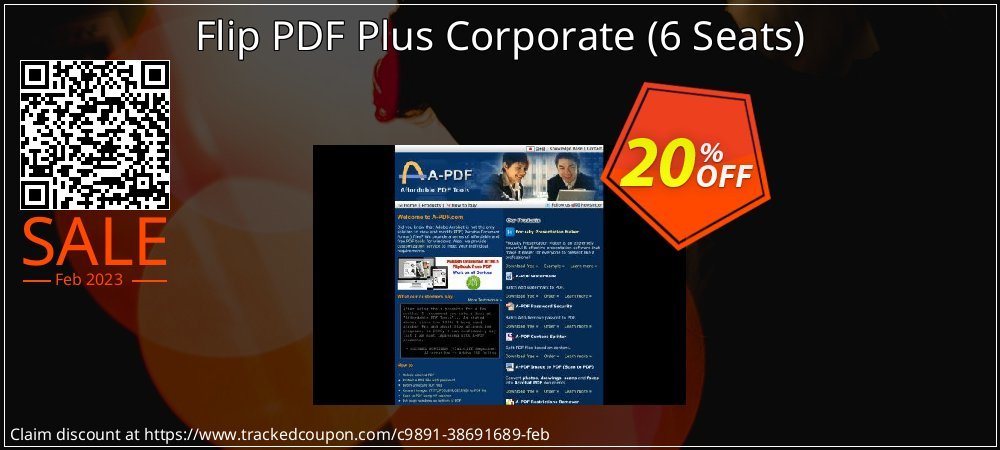 Flip PDF Plus Corporate - 6 Seats  coupon on World Password Day promotions