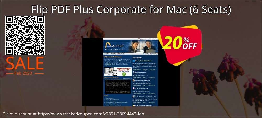 Flip PDF Plus Corporate for Mac - 6 Seats  coupon on Easter Day discounts