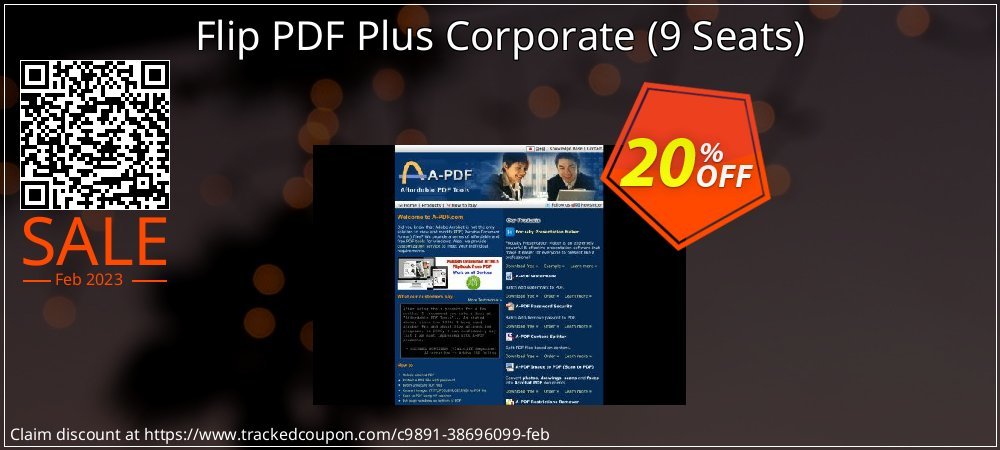 Flip PDF Plus Corporate - 9 Seats  coupon on National Smile Day promotions