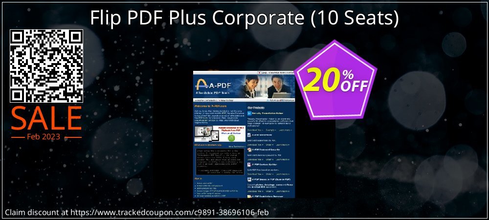 Flip PDF Plus Corporate - 10 Seats  coupon on National Loyalty Day super sale