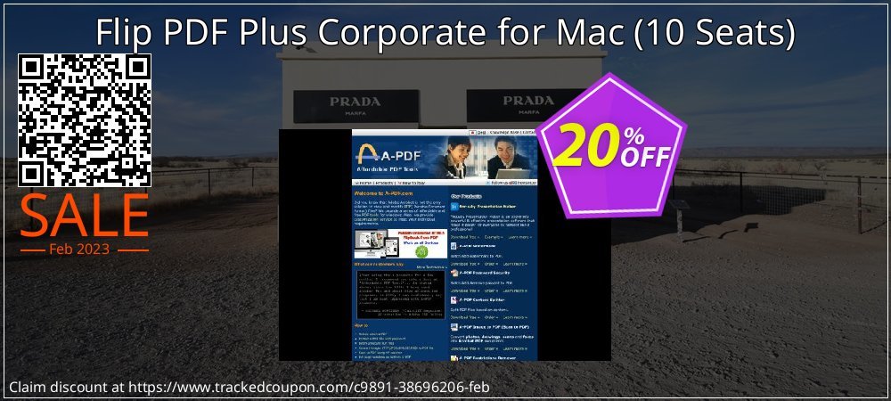 Flip PDF Plus Corporate for Mac - 10 Seats  coupon on World Party Day super sale