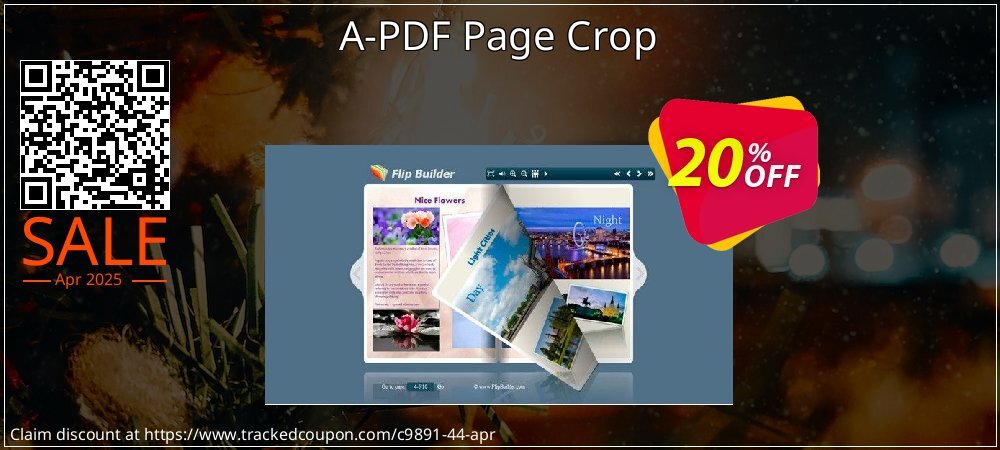 A-PDF Page Crop coupon on World Password Day offer