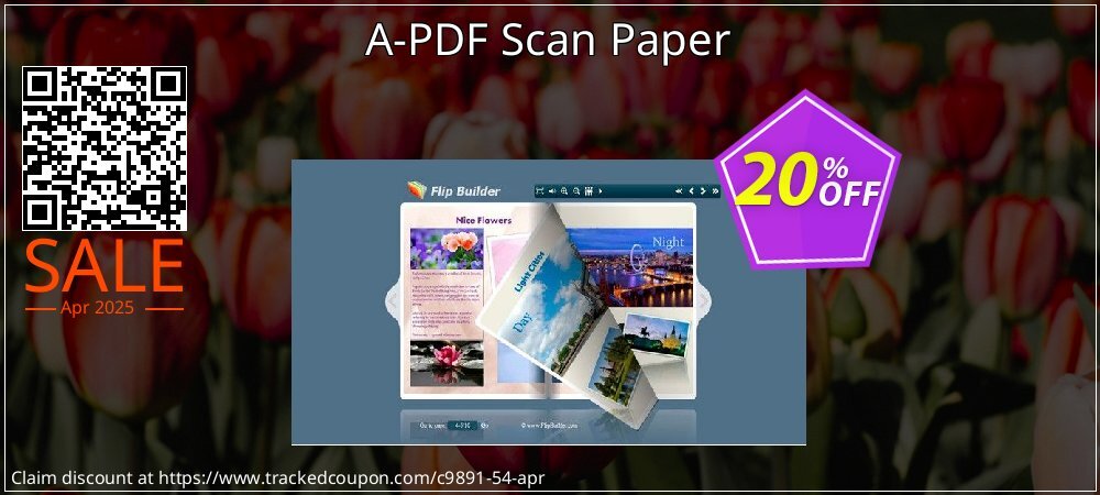 A-PDF Scan Paper coupon on April Fools' Day deals