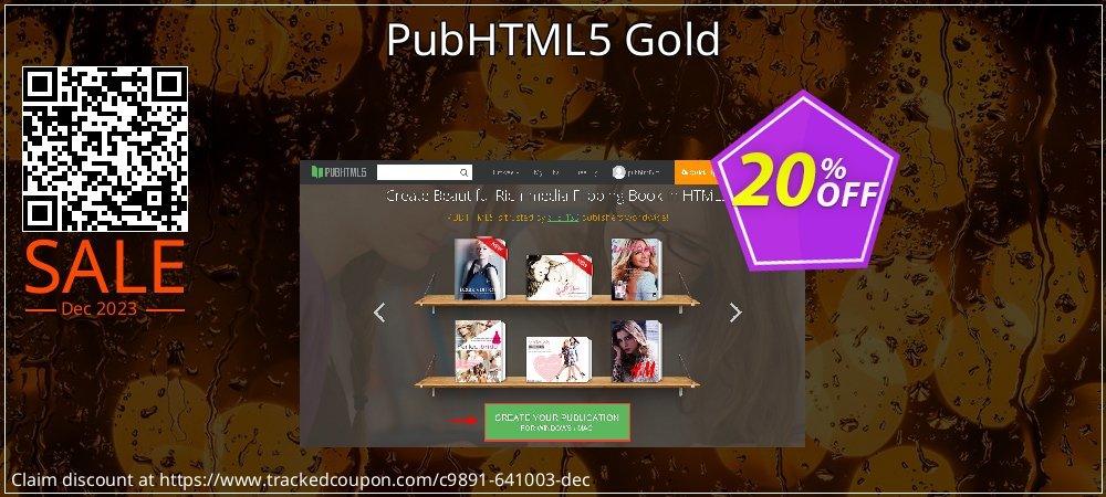 PubHTML5 Gold coupon on Constitution Memorial Day promotions