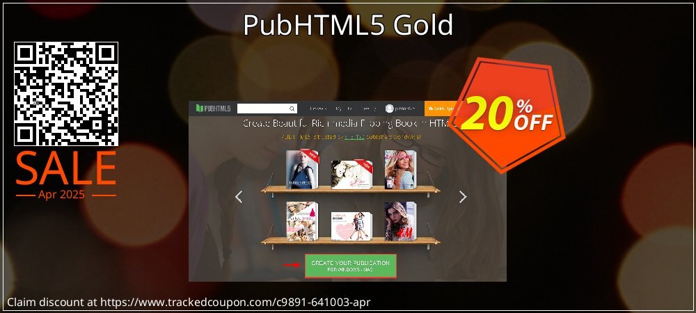 PubHTML5 Gold coupon on Constitution Memorial Day promotions