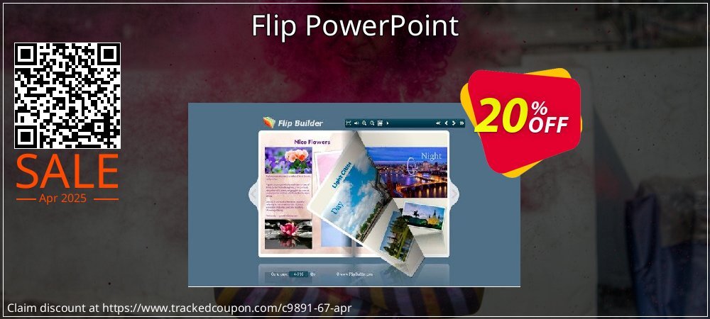 Flip PowerPoint coupon on April Fools Day offering sales