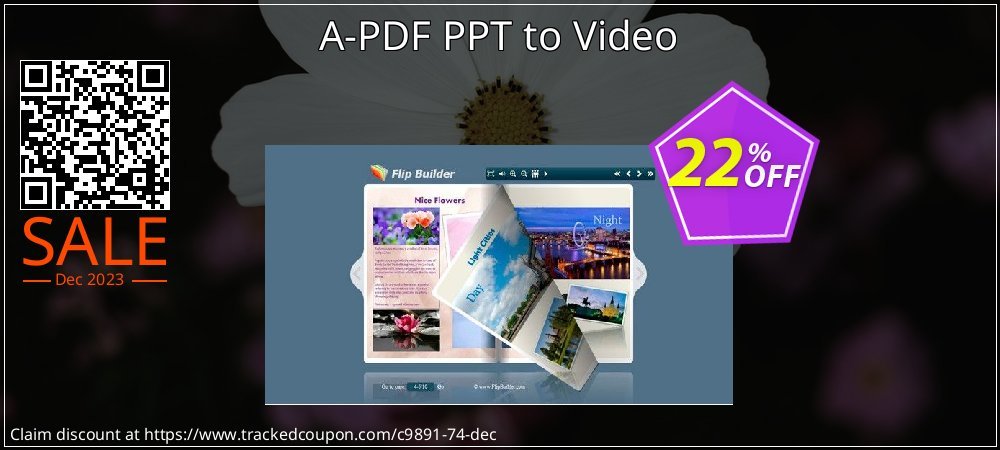 A-PDF PPT to Video coupon on National Smile Day offering sales