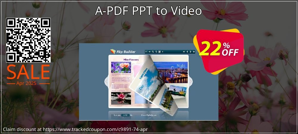 A-PDF PPT to Video coupon on National Smile Day offering sales