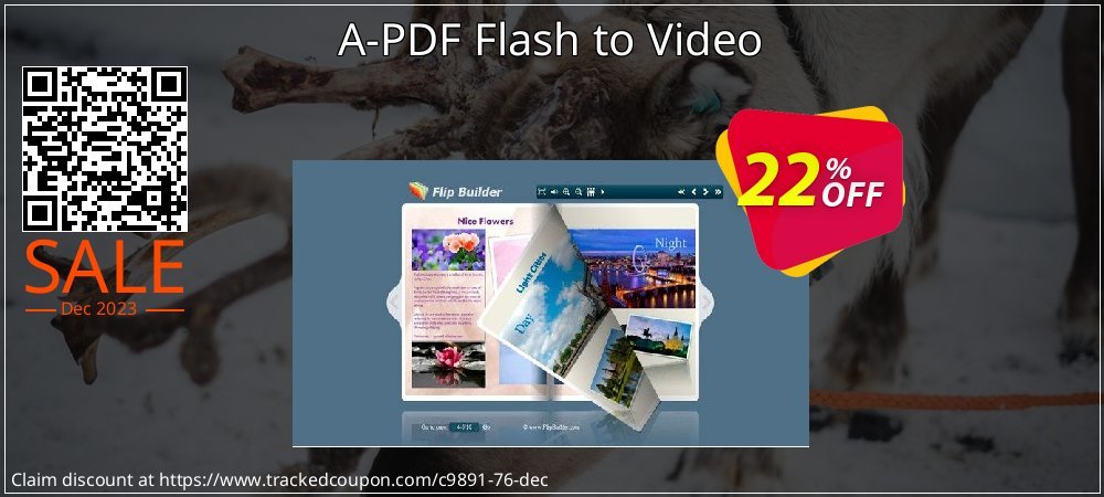 A-PDF Flash to Video coupon on World Party Day super sale