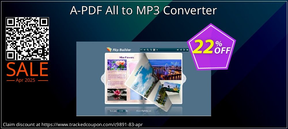 A-PDF All to MP3 Converter coupon on National Pizza Party Day offering sales