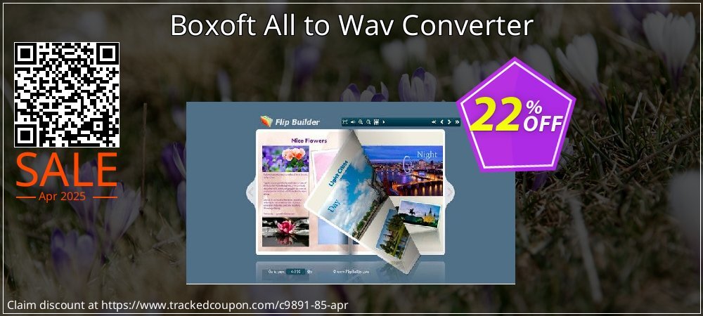 Boxoft All to Wav Converter coupon on National Walking Day super sale