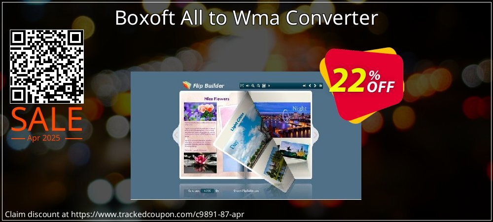 Boxoft All to Wma Converter coupon on Working Day sales