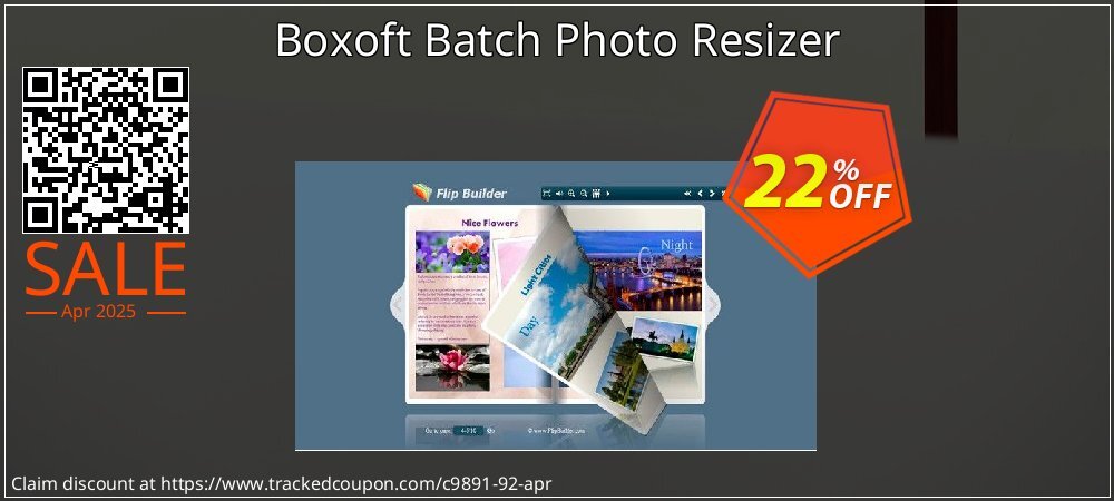 Boxoft Batch Photo Resizer coupon on April Fools' Day offering discount