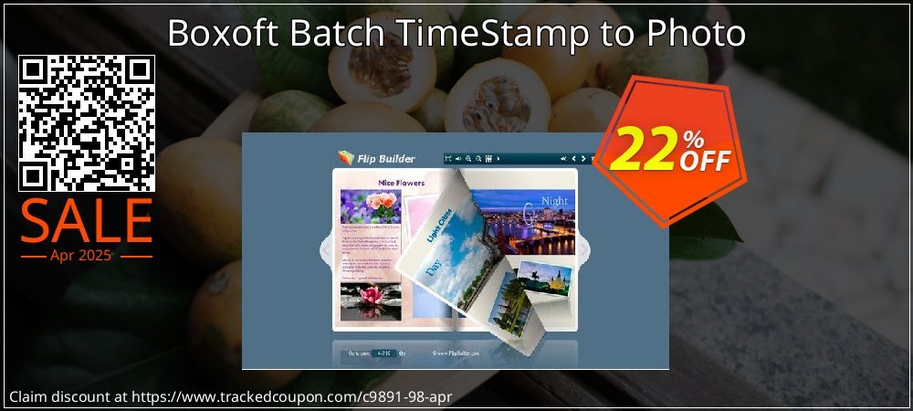 Boxoft Batch TimeStamp to Photo coupon on Constitution Memorial Day offer