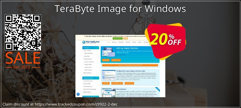 TeraByte Image for Windows coupon on Working Day sales