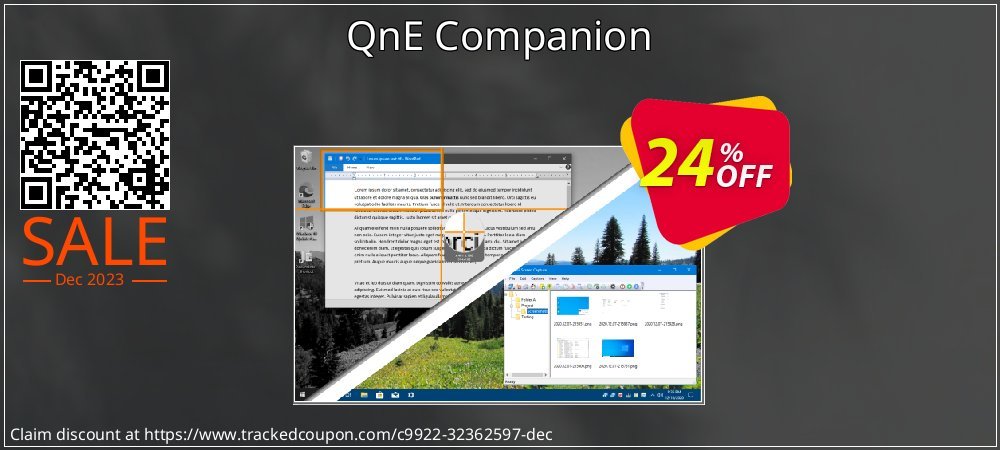 QnE Companion coupon on April Fools' Day discounts