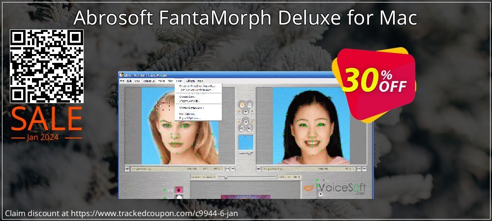 Abrosoft FantaMorph Deluxe for Mac coupon on End year super sale