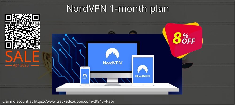 NordVPN 1-month plan coupon on National Smile Day discounts