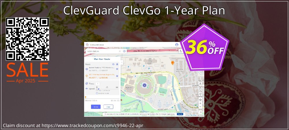 ClevGuard ClevGo 1-Year Plan coupon on April Fools' Day discounts