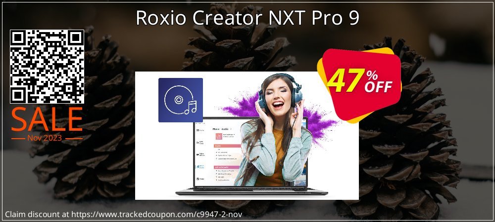 Roxio Creator NXT Pro 9 coupon on Kiss Day offering discount