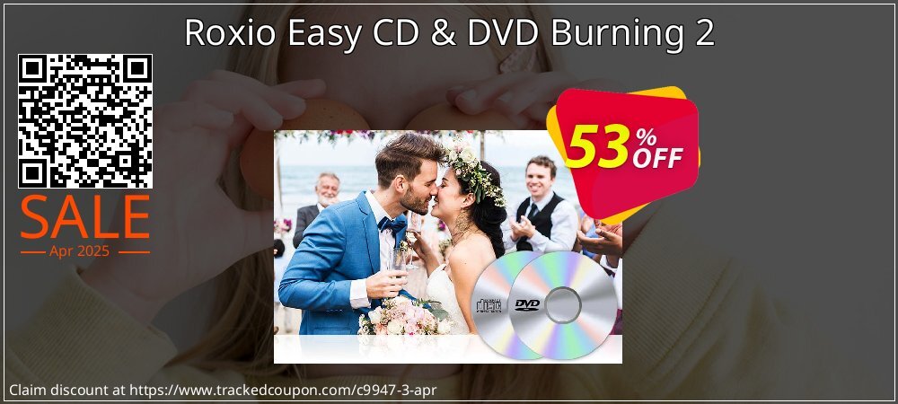 Roxio Easy CD & DVD Burning 2 coupon on Easter Day discounts