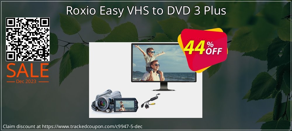 Roxio Easy VHS to DVD 3 Plus coupon on National Walking Day sales